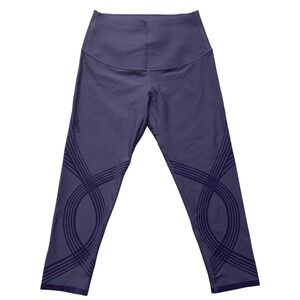 Fanka Body Sculpt Capri Leggings Women Medium Wineberry Purple